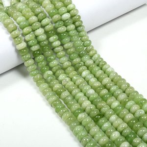 Green Shaded Quartz Rondelle Beads 8mm Gemstone Strand for <b>Bracelet</b> Necklace Jewelry Making Bestselling Gemstone Beads 2026 - Product Image 4