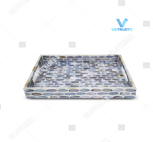 La mejor nueva colección de bandejas para velas de frutas madreperla, bandejas de almacenamiento para servir, venta al por mayor, decoraciones para el hogar a buen precio - Product Image 1