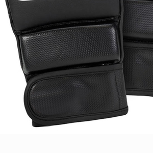 Nouveaux gants de MMA en cuir PU de qualité supérieure, demi-doigts, avec poing pour l'entraînement, le grappling et le sparring - Product Image 4