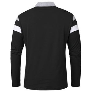 Camisetas de polo para hombre, camisetas de golf de algodón 100% bordadas personalizadas, camisetas transpirables de punto en blanco para polos impresos - Product Image 2