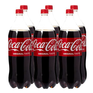 Venta al por mayor de botellas originales de Coca Cola de 1 litro con opciones de personalización de códigos QR para programas promocionales al por mayor. - Product Image 1