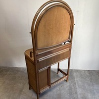 Table de toilette en rotin avec miroir, choix idéal, tables de maquillage modernes, armoire avec tiroir pour la salle de maquillage des filles