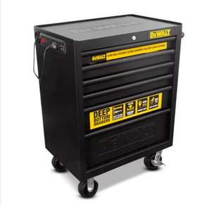 ตู้เครื่องมือแบบมีล้อ 6 ลิ้นชัก รุ่น DWST98228-1 ขนาด 685 มม. (27 นิ้ว) พร้อมช่องจ่ายไฟและ USB ในตัว สินค้าขายดี ของใหม่ 100% - Product Image 3