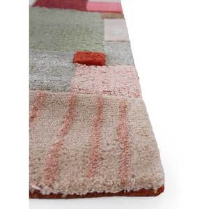 Caliedo Handmade Beige & <b>Brown</b> <b>Wool</b> Viscose Rug Tra-14562 Large Area Patchwork Design for Home Hallway Rectangle Tra-14562 Model - Product Image 4