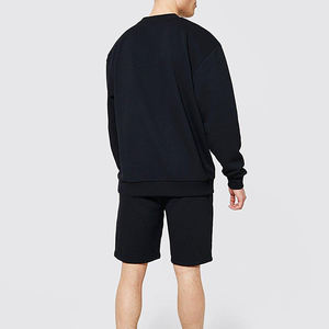 Vente en gros Ensemble short et sweat à capuche Vêtements de sport pour hommes Streetwear Ensembles de jogging à capuche Ensembles de sweatshirts - Product Image 2