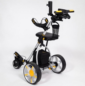 Chariot de golf électrique télécommandé professionnel – Série Elite, chariot de golf motorisé à double moteur, kit chariot de suivi alimenté par batterie - Product Image 1