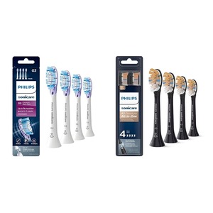 Philips Sonicare G3 Premium Gum Care Cabezales de cepillo de dientes de repuesto-Paquete de 4, HX9054/65, Genuino, Blanco-Salud Avanzada de las encías - Product Image 1