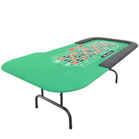Table à Roulette pliable de Casino entièrement personnalisable avec du bois lourd de qualité. Tous les Types de personnalisation sont acceptés
