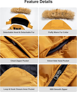 Vestes matelassées pour hommes de qualité supérieure, veste d'hiver décontractée, service OEM en gros, manteau chaud à bulles pour l'extérieur - Product Image 5