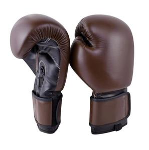 Gants de boxe en cuir véritable/PU avec logo personnalisé, sac de Muay Thai, gants de kick-boxing, gants de boxe multicouches à haute densité - Product Image 5
