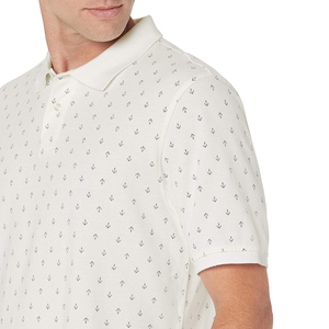 Polo personnalisé de haute qualité pour hommes Logo brodé ou imprimé personnalisé T-shirts polo pour hommes fabriqués en usine - Product Image 5