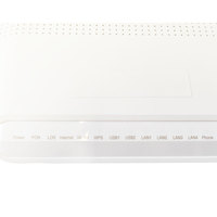 Routeur FTTH WiFi double bande 2.4G 5G, ONU ONT GPON HG6143D d'occasion, 4GE 1POTS 2USB