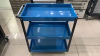 Carro de almacenamiento de herramientas rodantes de Metal para reparación de automóviles, carro de taller de alta resistencia con cajones, caja de herramientas