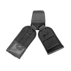 Ganchos de entrenamiento de neopreno Unisex profesional Equipo de entrenamiento de gimnasio de alta calidad con logotipo personalizable de color sólido al mejor precio - Product Image 1