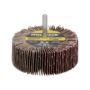 Carta Abrasiva a Fogli Grana 60, Dimensione O/ 80 x 30 mm. - Product Image 1