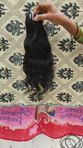 เครื่องทำผมดิบทอแบบคู่เนื้อหยักศกธรรมชาติแท้สำหรับการต่อผม - Product Image 5