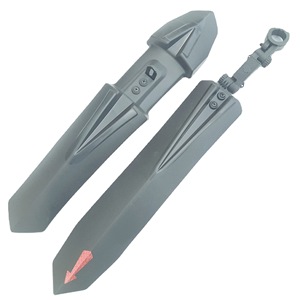 Guardabarros de bicicleta de plástico de liberación rápida modernos y elegantes guardabarros delanteros y traseros fáciles de instalar para bicicletas de carretera y BMX - Product Image 6