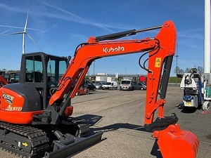 Excavadora Hidráulica de Cadenas Kubota KX155-5 de Segunda Mano, Miniexcavadora de 5 Toneladas con Motor Kubota - Product Image 6