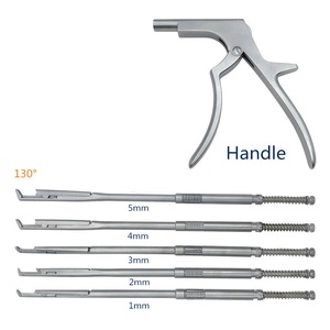 Juego de pinzas de Kerrison giratorias de acero inoxidable, juegos médicos quirúrgicos de laminectomía, instrumento ortopédico veterinario espinal - Product Image 6