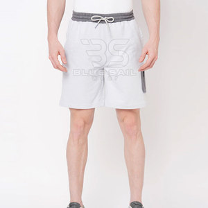 Pantalones cortos de algodón informales de cintura media para hombre, pantalones cortos ecológicos de lona sublimada de alta calidad con diseño de logotipo personalizado, superventas - Product Image 1