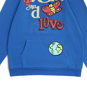 Sweat-shirts à impression en relief tendance, fabriqués dans un tissu doux de haute qualité, impression en relief - Product Image 3