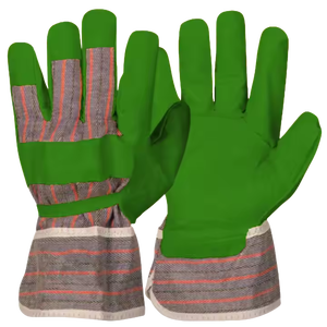 Guantes canadienses de cuero de grano de cabra de alta resistencia, guantes de seguridad de textura suave para jardín doméstico, precio barato al por mayor - Product Image 6