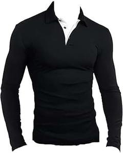 เสื้อโปโลคอปก100% คอโปโลผ้าฝ้ายสำหรับผู้ชายเสื้อโปโลปรับแต่งโลโก้ได้ - Product Image 2