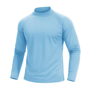 เสื้อคอมเพรสชั่นแขนยาวสำหรับผู้ชาย เสื้อยืดน้ำหนักเบา ระบายอากาศได้ดี เหมาะสำหรับวิ่ง ออกกำลังกาย และเล่นกีฬา - Product Image 1