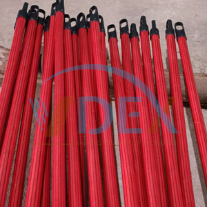 Wholesale PVC-Coated <b>Wooden</b> <b>Broom</b> Stick <b>with</b> <b>Handle</b> for Egypt Iraq Kenya etc. - Product Image 5