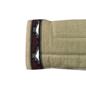 Tapis de selle en laine haute densité de qualité supérieure pour le confort et la performance Couches respirantes avec doublure en tissu pour l'équitation - Product Image 3