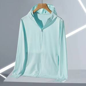 Sudadera con capucha de protección solar de punto de invierno para mujer, Jersey deportivo de talla grande con logotipo frontal, algodón, coreano, - Product Image 6