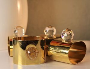 Metal Napkin Ring Crafted For Clean Modern <b>Table</b> Arrangements At Home Restaurants And Events - Product Image 5