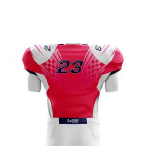 ชุดยูนิฟอร์มอเมริกันฟุตบอลแบบพิมพ์ลายซับลิเมชั่น MOQ ต่ำ สำหรับฤดูหนาว ไซส์ใหญ่  ผู้ผลิตจากโรงงาน - Product Image 5