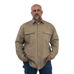 เสื้อเชื่อมสปาร์คเซฟกับผ้าเหนียวผสมความแข็งแรงของอุตสาหกรรมสำหรับการเชื่อมและการบำรุงรักษา - Product Image 1