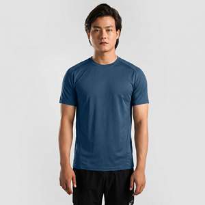 เสื้อยืด Repstate รุ่นวินเทจ ย้อมสีแบบแอซิดวอช สีน้ำเงิน GS ทรงปกติ ผลิตจากโพลีเอสเตอร์ 100% ผสมผ้าฝ้ายเมอร์เซอไรซ์แบบถักอัด - Product Image 1