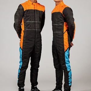 Combinaison de course respirante et à séchage rapide pour karting et moto, de qualité supérieure, imprimée sur mesure avec logo personnalisé pour les compétitions de course - Product Image 4