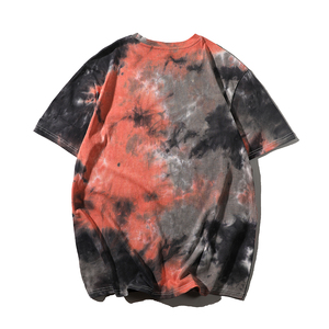 T-shirts Tie Dye personnalisés OEM vente en gros pour hommes dans un matériau de qualité supérieure T-shirts personnalisés Tie Dye respirants à séchage rapide - Product Image 3