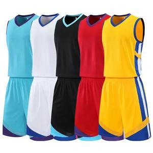 Maillots de basket-ball imprimés par sublimation, uniformes de basket-ball élégants et respirants, uniformes d'équipe tendance et légers de qualité supérieure - Product Image 1