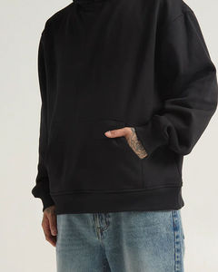 Sudaderas de Invierno de Algodón Suave Personalizadas de Primera Calidad, Sudaderas con Capucha de Estilo Urbano para Hombre y Mujer, Proveedor de Sudaderas con Capucha de Moda OEM de Talla Grande - Product Image 2