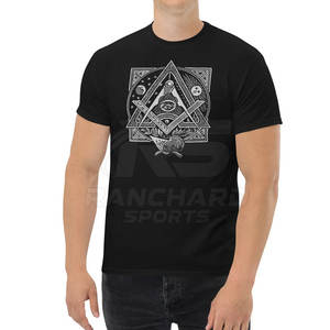 Camiseta Masónica con Símbolo Histórico de la Francmasonería, Diseño de Círculo Masónico, Camiseta con Diseño de Hermandad Masónica - Product Image 1