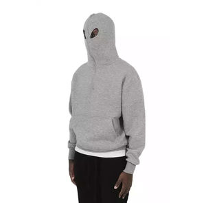 Men's Custom Streetwear <b>Hoodie</b> with Unique <b>Zip</b>-up Design Full Face Coverage Unique New Blank <b>Hoodie</b> for Winter Wholesale - Product Image 2