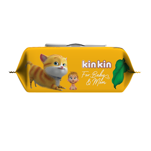 Toallitas húmedas superiores para limpieza de bebés Kinkin OEM/ODM, toallitas húmedas para niños no tejidas de 80 piezas fabricadas en Vietnam - Product Image 4