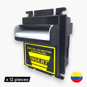 เครื่องรับเหรียญสำหรับตู้เกม MEGA VENDING รุ่น TOP-TB74 แบบใส่เหรียญ 4 ช่อง 12V DC Pulse/RS232/ccTalk/ID003 ABS สำหรับเครื่องเล่นเกม - Product Image 3