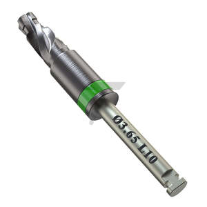 Taladros integrales DLC Step & Stop de 03,65mm, código de color verde hecho de acero inoxidable con revestimiento DLC de carbono - Product Image 6