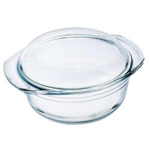 Tempered glass baking dish (24x24x11cm) with transparent <b>lid</b> 204AC00 1643 - Product Image 1