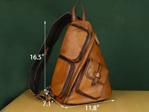 OEM Wholesale Best Quality Men Waist Bag available in wholesale rate sports wear hot selling Chest Bag with light weight - Product Image 2