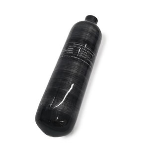 Cilindro de paintball HPA de 1.1L, botella de fibra de carbono, logotipo personalizado, venta al por mayor - Product Image 1