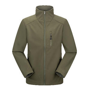 Veste Softshell Imperméable de Haute Qualité pour Hommes, Taille Plus, Isolée, Chaude, Nouveau Style, Coupe-Vent, Polaire, Broderie Imprimée - Product Image 4