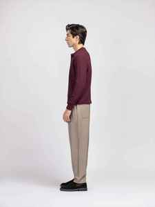 Suéter de Punto para Hombre, Transpirable, Antiarrugas, Corte Slim, Estilo Cardigan, Manga Larga, Otoño, Poliéster/Algodón, Venta al Por Mayor - Product Image 2