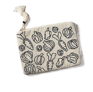 Bolso personalizado con diseño bohemio para monedas, monedero con cuentas de semillas bordadas, bolsos elegantes de moda para boutiques, bolsos de mano promocionales - Product Image 2